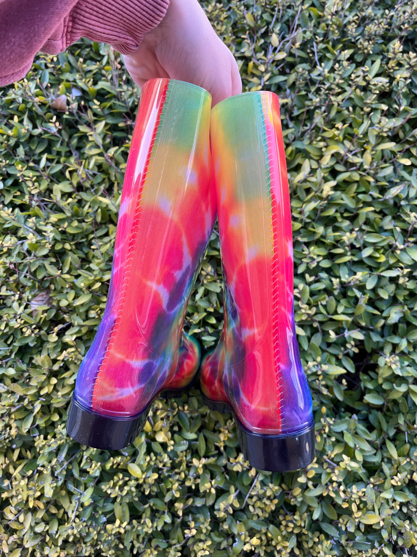 Corky Riverwalk Tie Dye Rain Boots