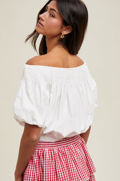 Off the Shoulder Blouse