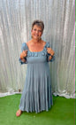 Wishlist Tiered Midi Dress