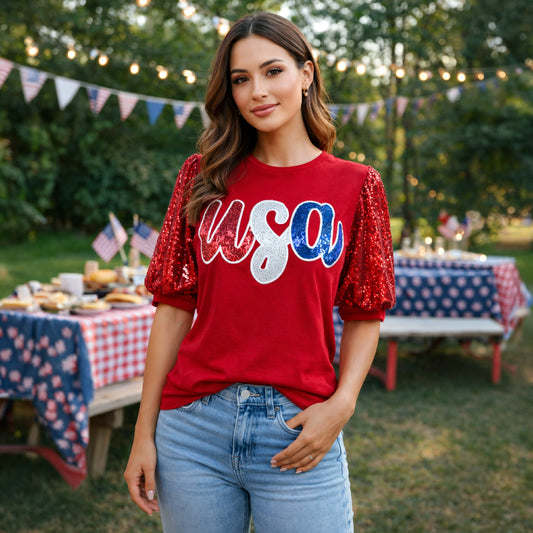 Sunshine & Rodeo USA top PLUS