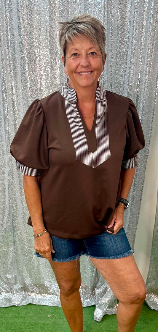 Jodifl puff sleeve top
