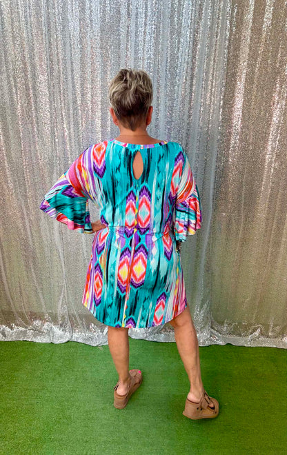 Multicolored dress