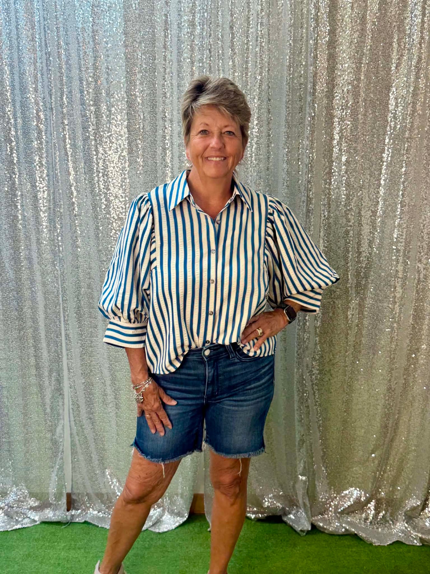 Heimish Striped Chambray
