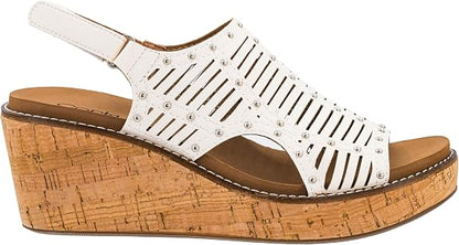 Corkys can we go white sandals