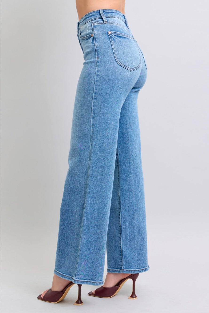 **Judy Blue Wide Leg Jeans