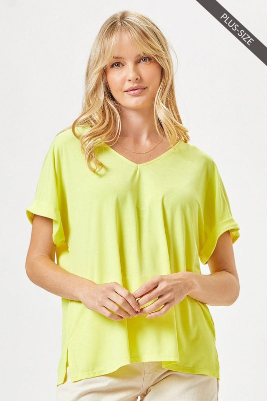 Dear Scarlett V Neck Top
