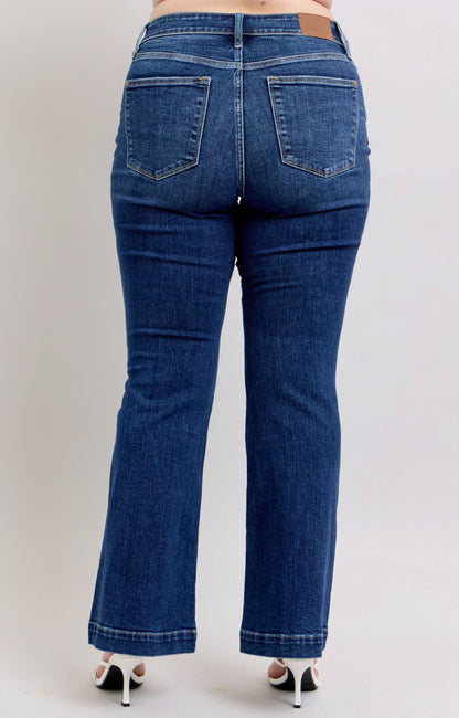 Judy Blue Trouser Flares Plus Size