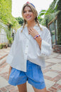 EE:Some Button down blouse