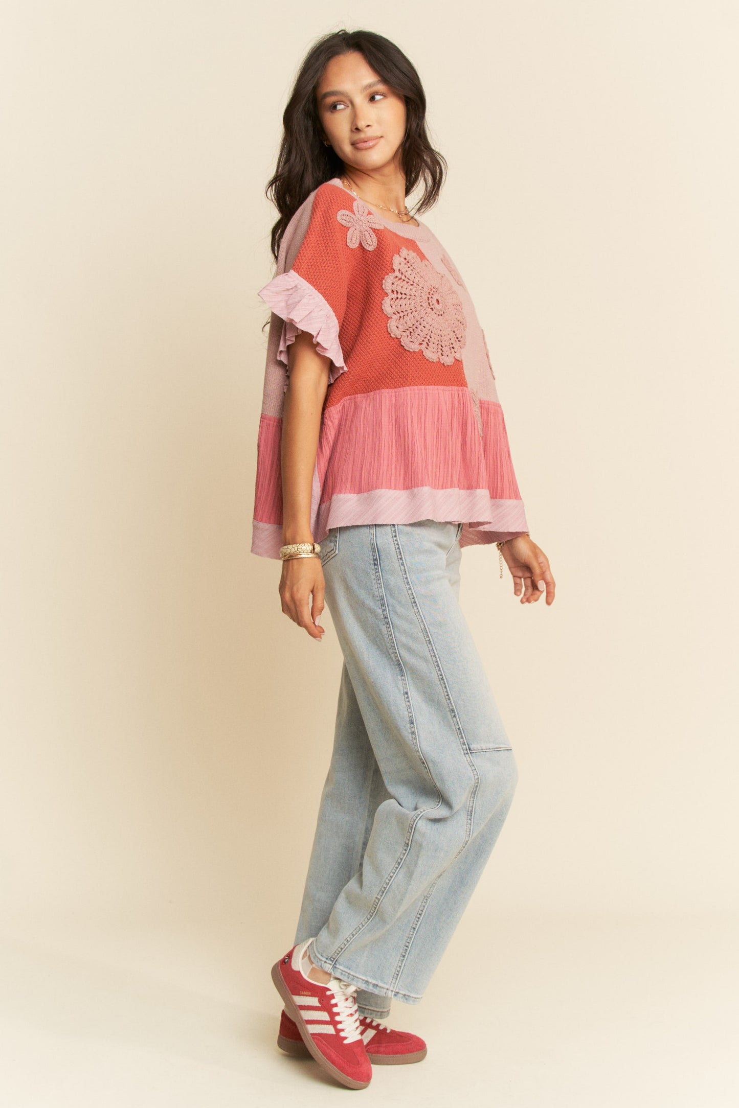 Davi & Dani Over size tops