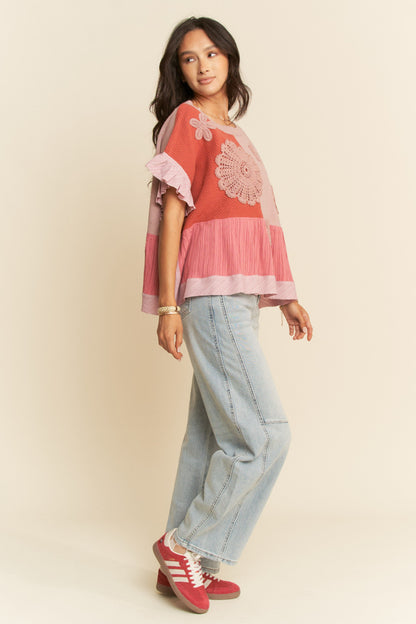 Davi & Dani Over size tops