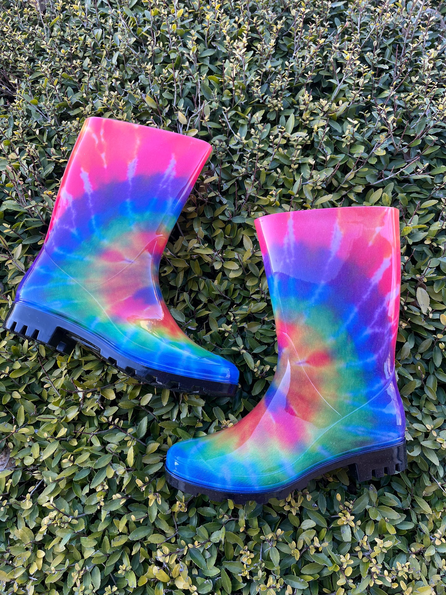Corky Riverwalk Tie Dye Rain Boots