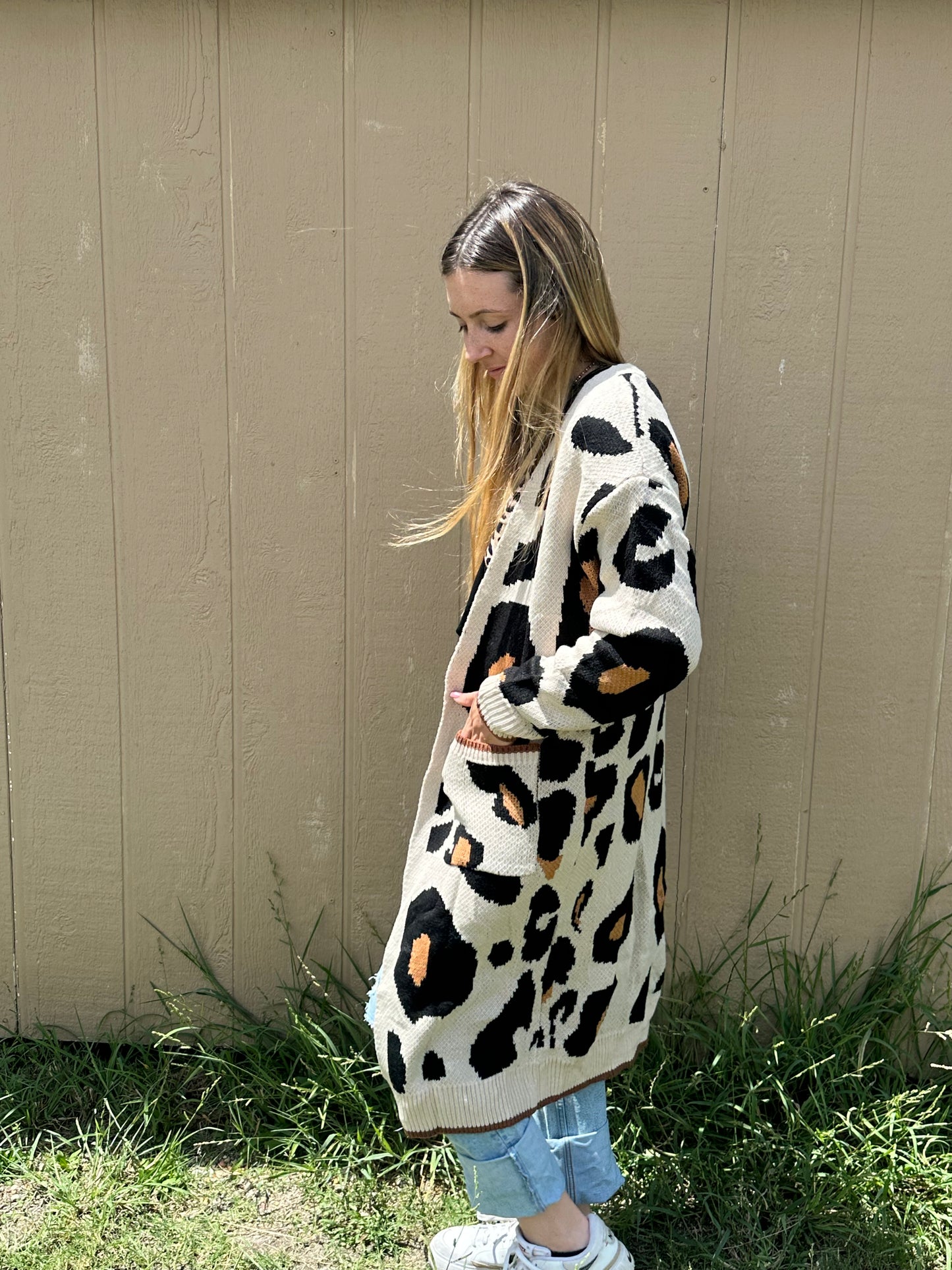cheetah Cardigan
