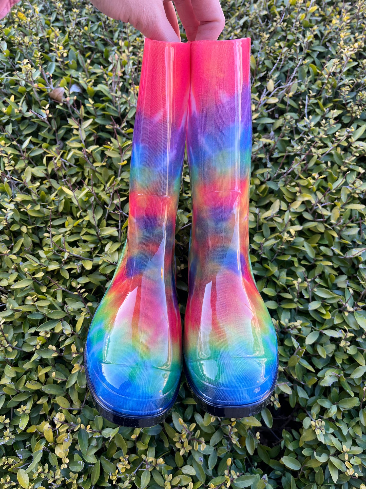 Corky Riverwalk Tie Dye Rain Boots