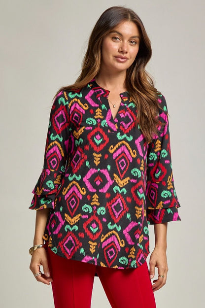 Dear Scarlett Bell Sleeve Lizzy Top Plus Size