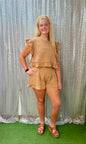 Very J Ruffle Short Sets