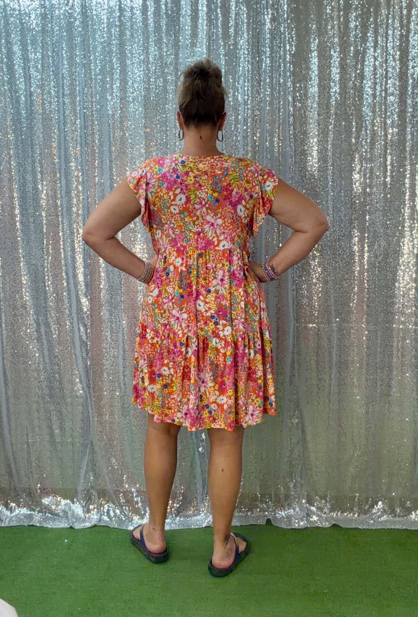Floral summer dress