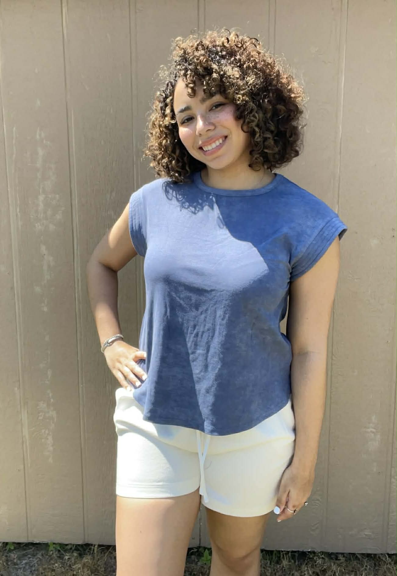 Very J Round Neck Top
