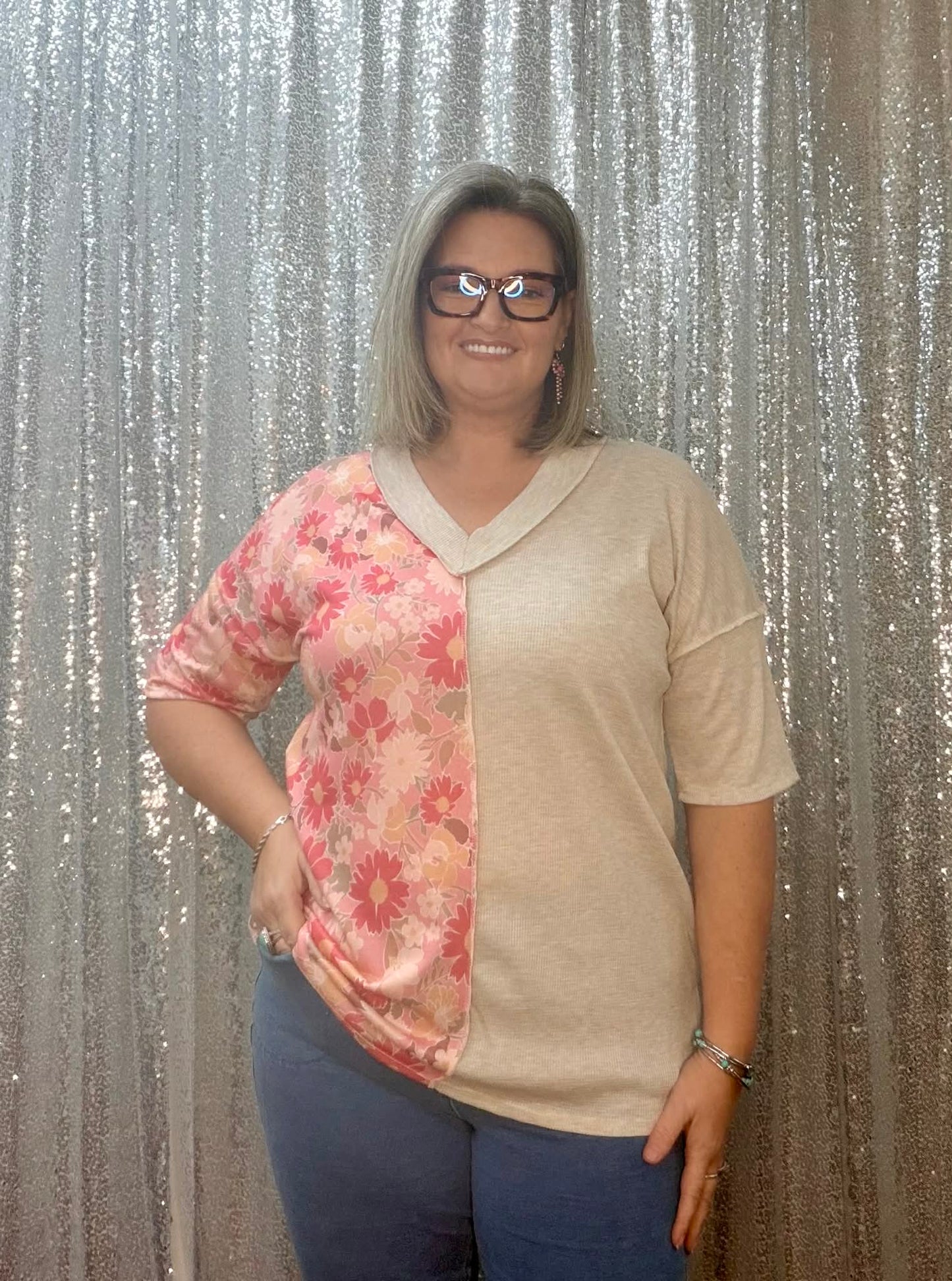 Split Top Plus Size