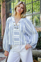 Lace it up with Stripes Top