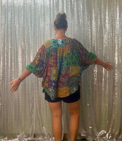 Easel Patchwork Top