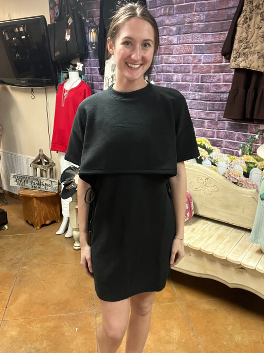 Cropped Tee Shirt Dress