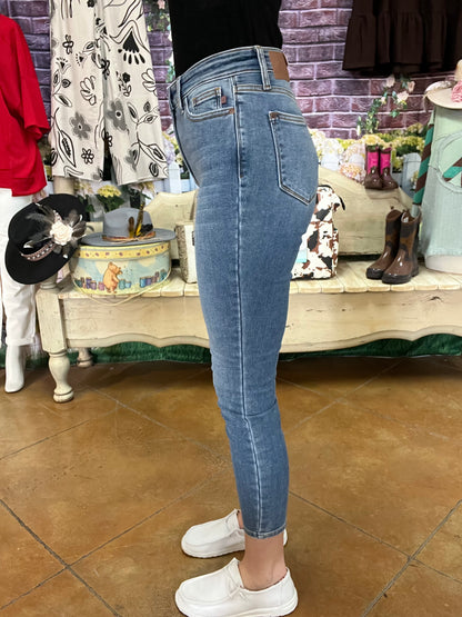 **Judy Blue Thermal Skinny Jeans
