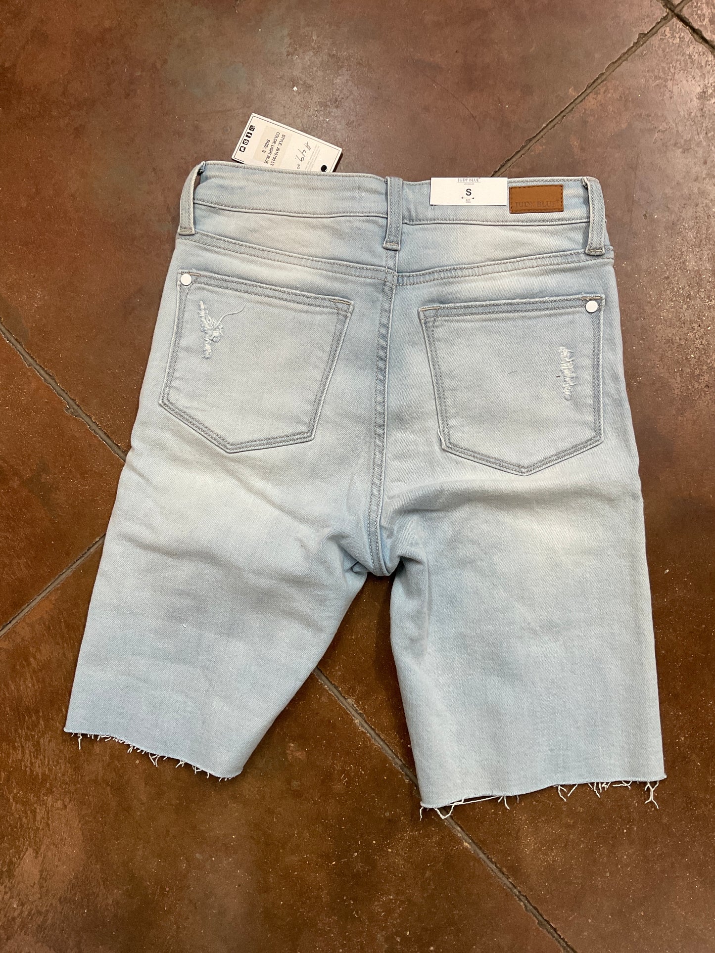 Judy Blue Distressed Shorts