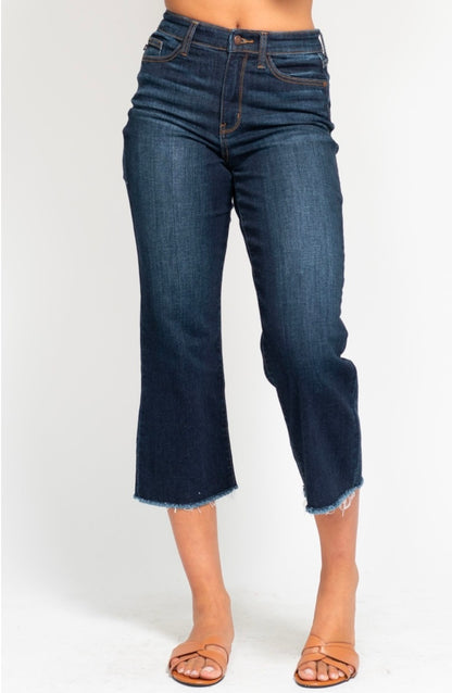 **Judy Blue Wide Leg Crop