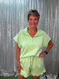 New Me travel shorts set
