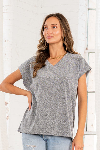 Sew in Love Shimmer Top