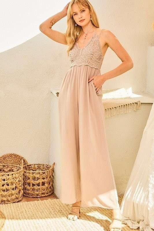 Spaghetti Strap Jumpsuit