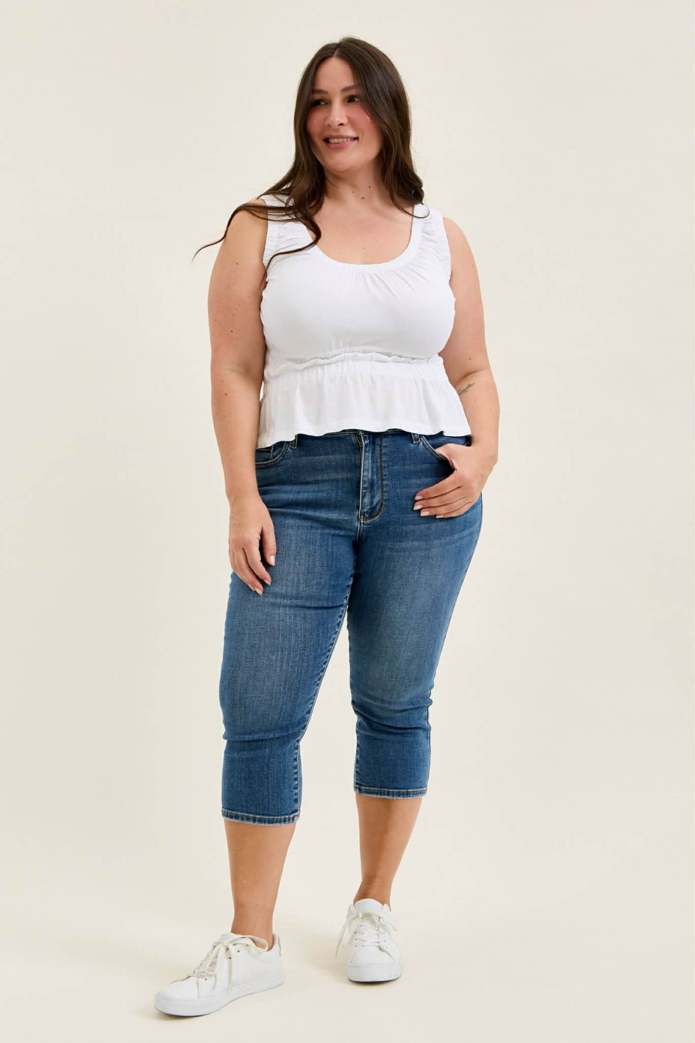 Judy Blue Capri Jean Plus