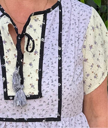 Neon Blush Boho dress