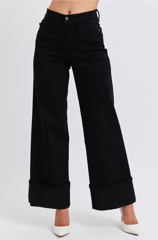 Judy Blue Retro Wide Leg Jeans