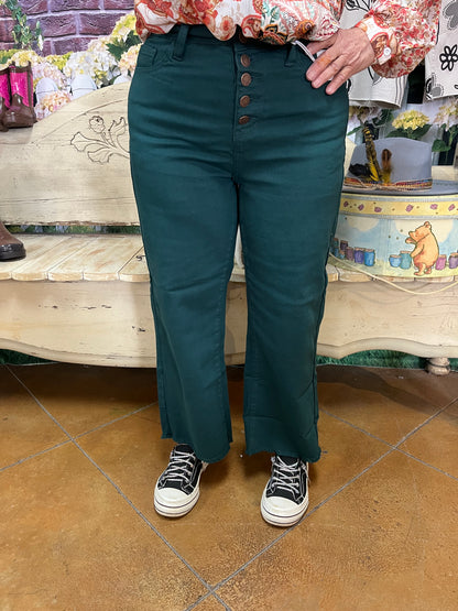 **Judy Blue Wide Leg Crops