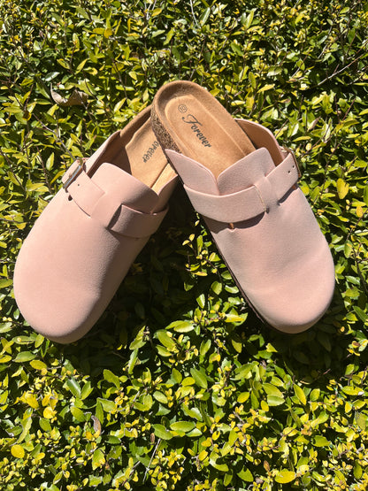 Forever Brand Pink Clogs