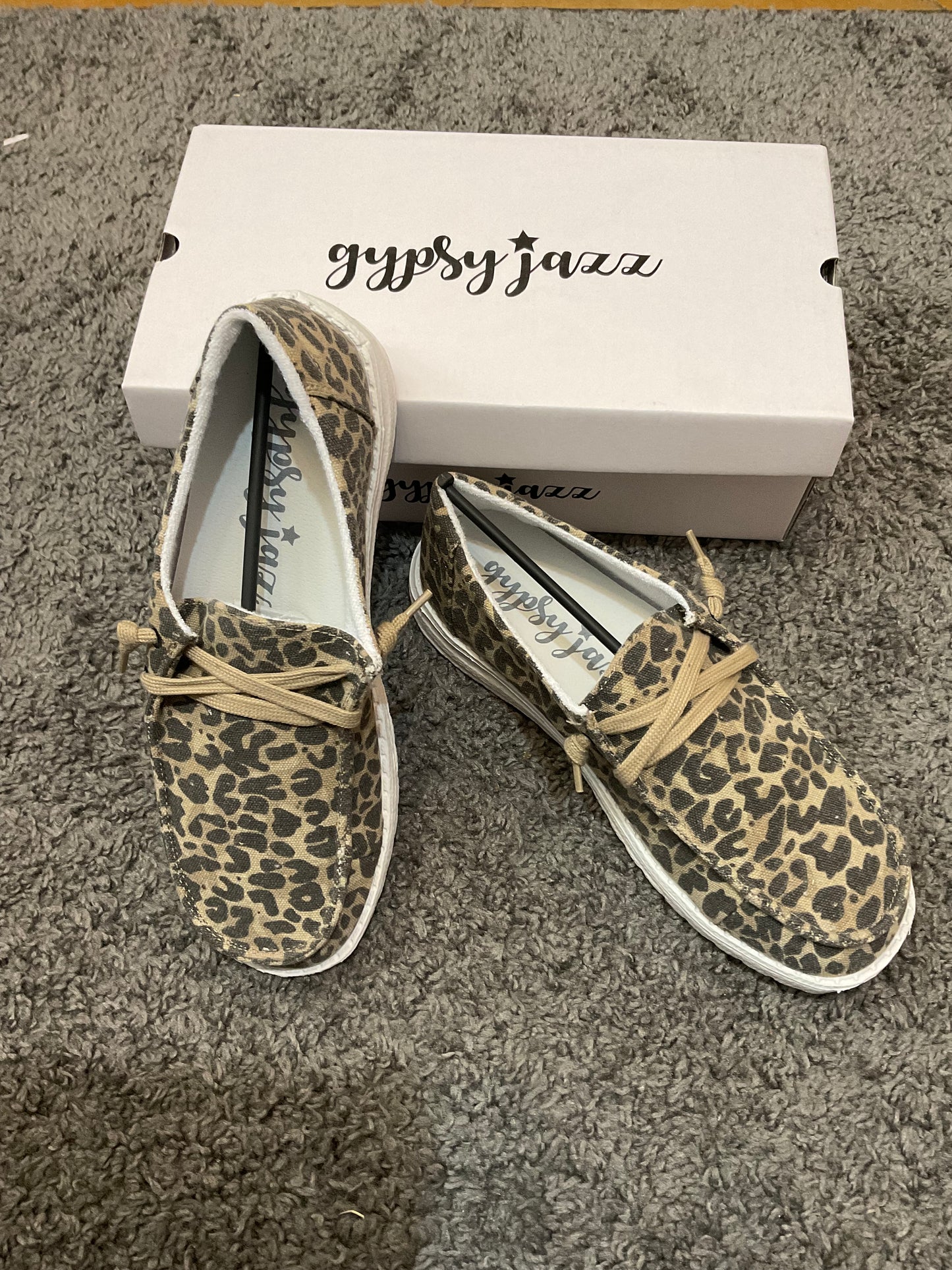 Gypsy Jazz Cheetah Shoes