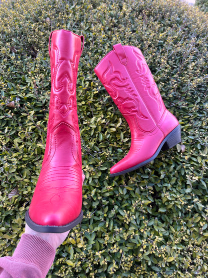 Soda Reno Cowgirl Boots