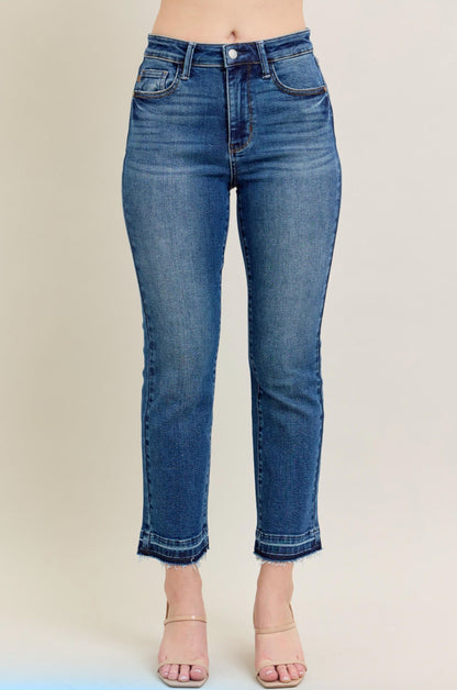 Judy Blue Straight Leg Crops