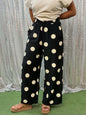 Umgee Wide Polka Dot Pants