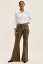Judy Blue MR Jaqueline Flare Leopard Print