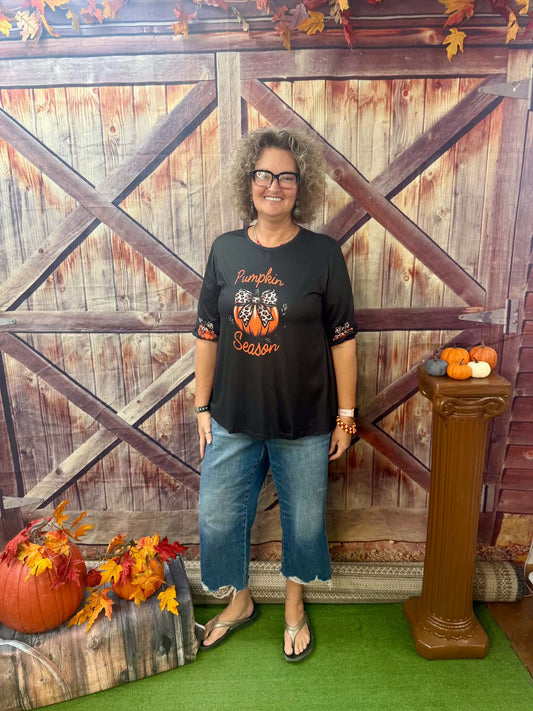 Southern Stitch pumpkin season tee