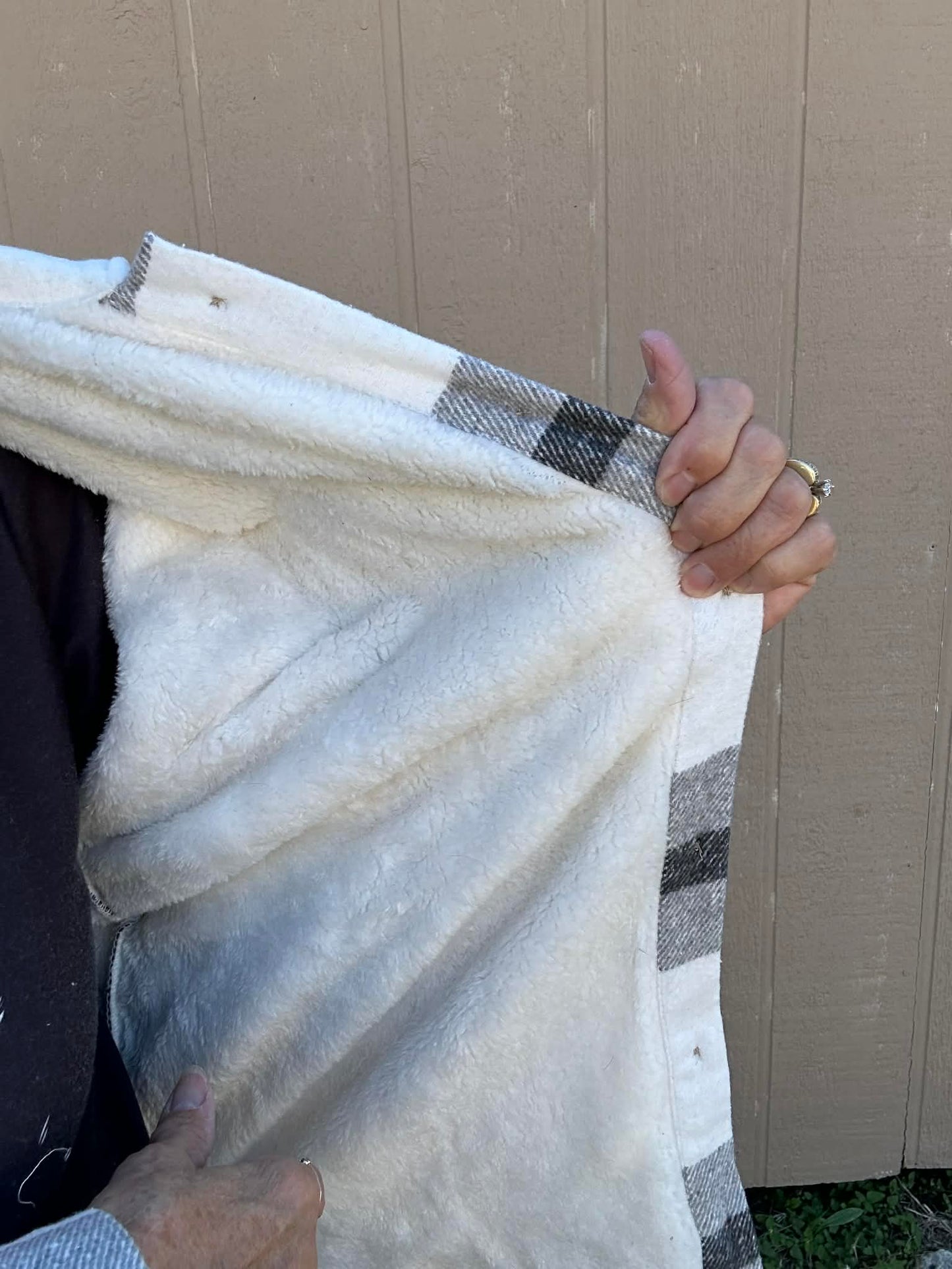 Plaid Lined Shackets