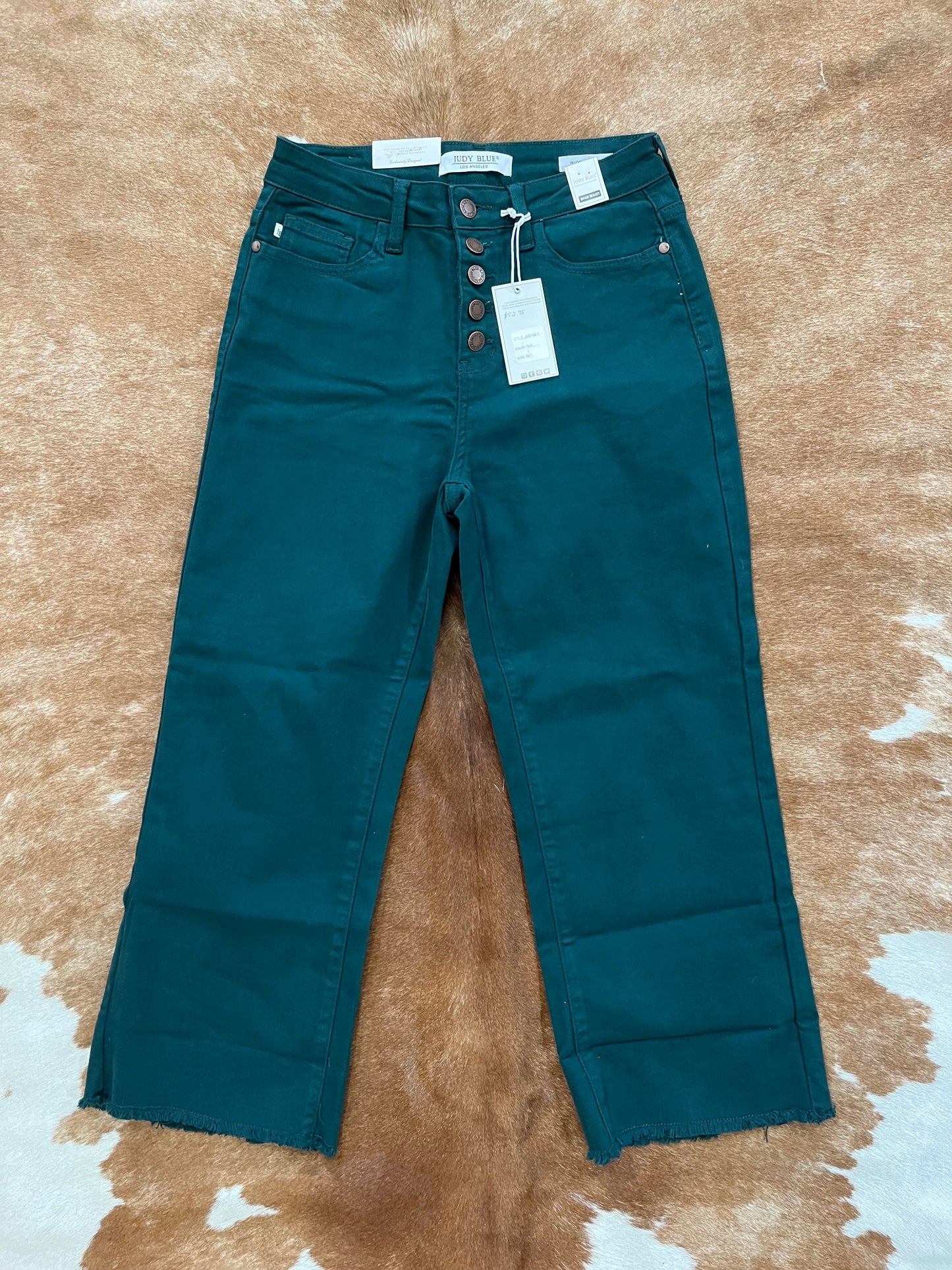 **Judy Blue Wide Leg Crops