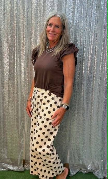Vine & Love eyelet lace top