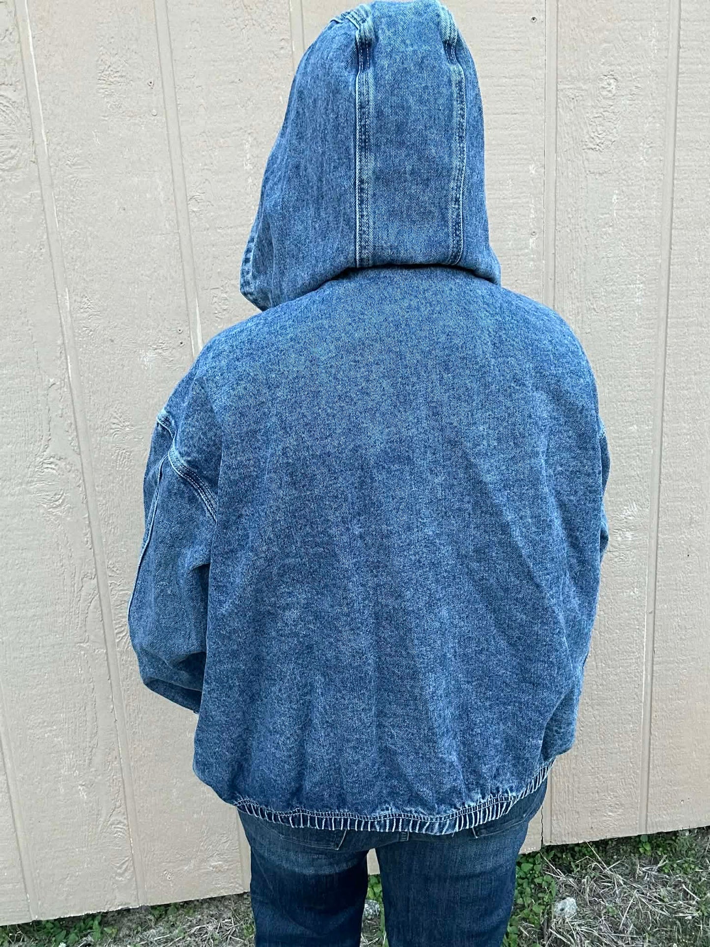 Denim Jacket with hood