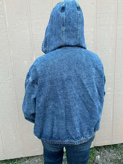 Denim Jacket with hood
