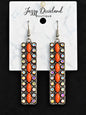 Statement Elongated Drop Earrings