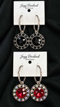 Crystal Hoop Earrings