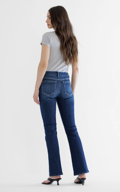 Mica Cats Eye Bootcut Jeans